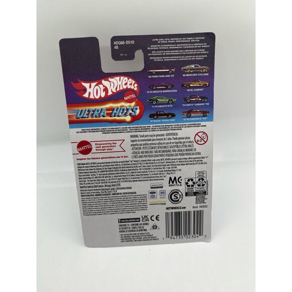 2021 Hot Wheels Ultra Hots 1970 Chevy Camaro RS 6/8 New In Package - Picture 4 of 4